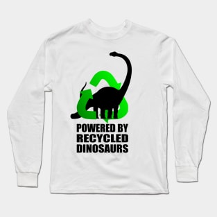 Diplodocus  - Powered by Recycled Dinosaurs Long Sleeve T-Shirt